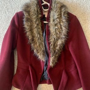 Forever 21 fur jacket